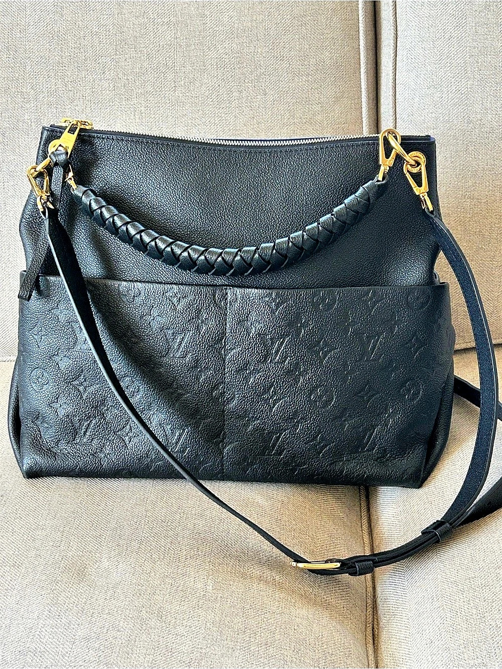 Louis Vuitton Maida Hobo Black Shoulder Bag - Picture 2 of 10